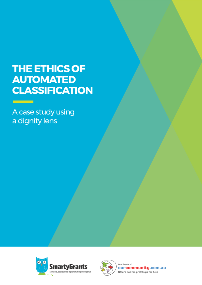 Ethics of automated classification COVER